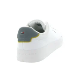 baskets et sneakers - Tendance - homme - Cuir - Blanc - Tommy hilfiger