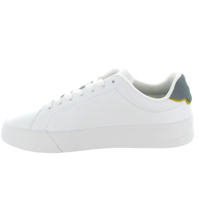 baskets et sneakers - Tendance - homme - Cuir - Blanc - Tommy hilfiger