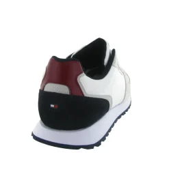 baskets et sneakers - Tendance - homme - Cuir - Blanc - Tommy hilfiger