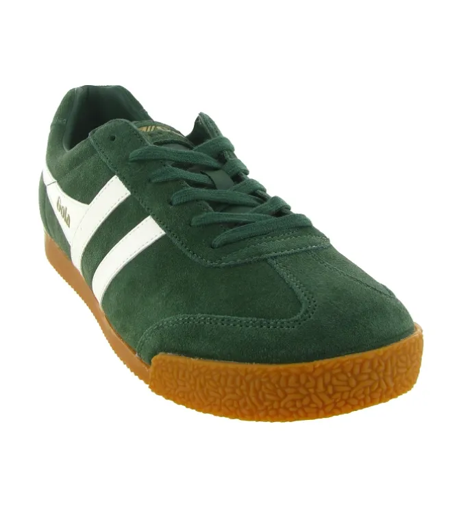 baskets et sneakers - Tendance - homme - Nubuck - Kaki - Gola