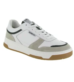 baskets et sneakers - Tendance - homme - Cuir - Gris - Schmoove