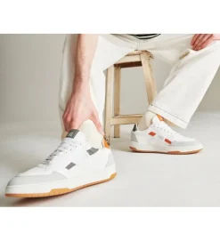 baskets et sneakers - Tendance - homme - Cuir - Blanc - Caval