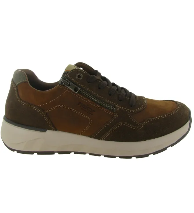 baskets et sneakers - Tendance - homme - Nubuck - Marron - Rieker