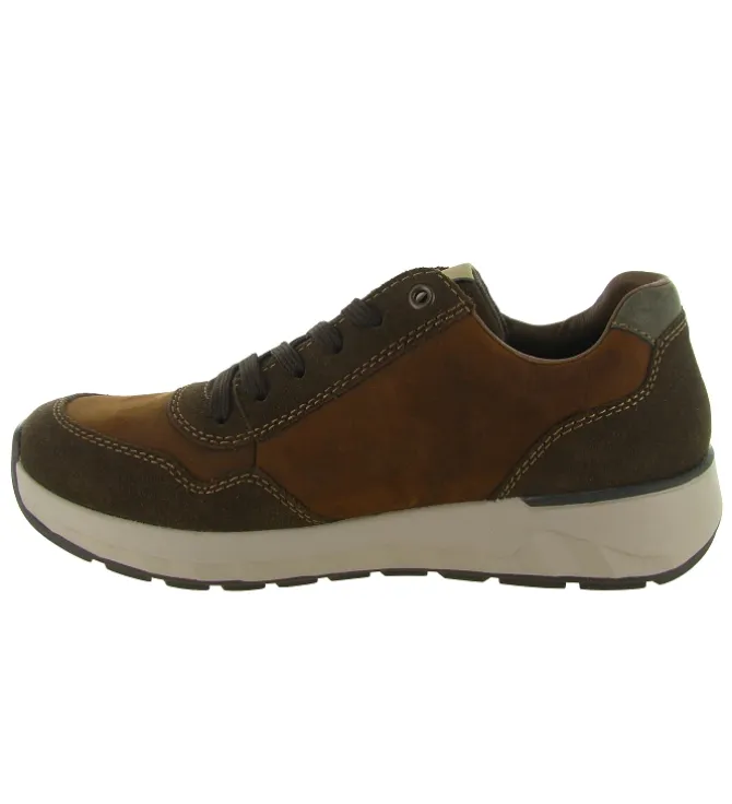 baskets et sneakers - Tendance - homme - Nubuck - Marron - Rieker