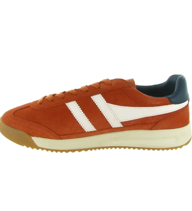 baskets et sneakers - Tendance - homme - Cuir - Orange - Gola