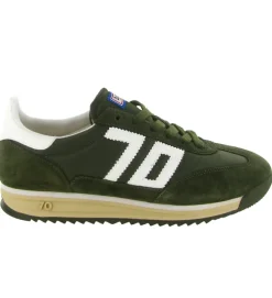 baskets et sneakers - Tendance - homme - Nylon - Kaki - Back70