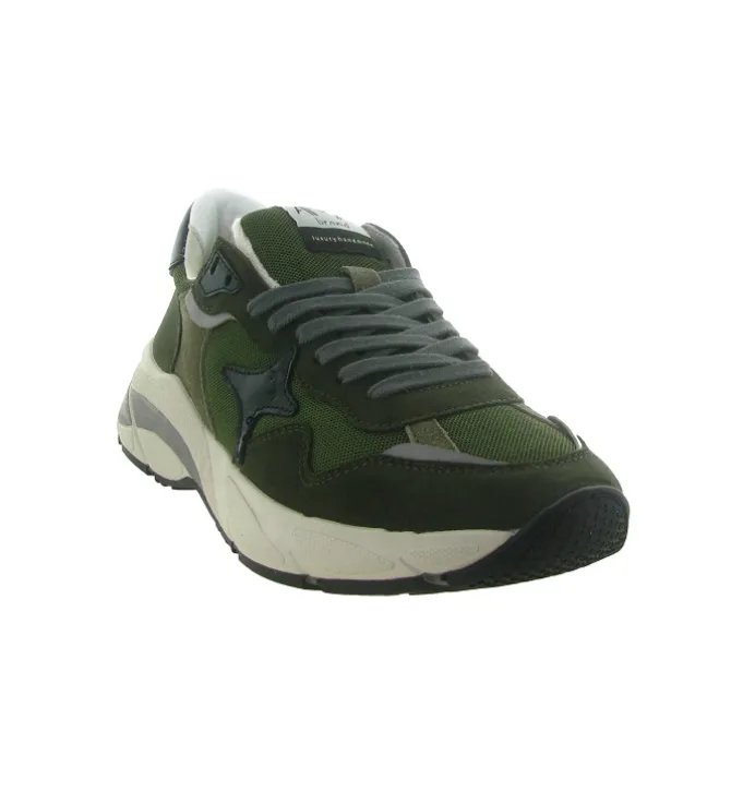 baskets et sneakers - Tendance - homme - Cuir - Kaki - Ama brand