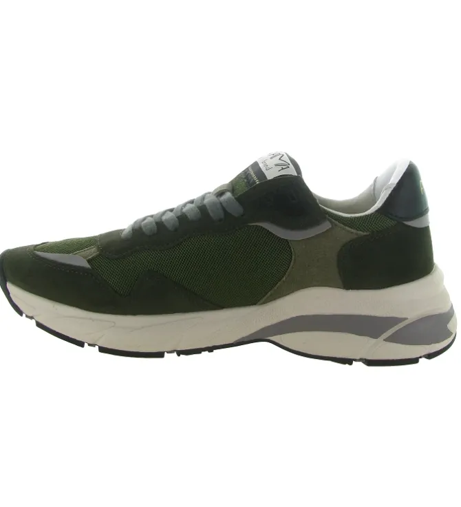 baskets et sneakers - Tendance - homme - Cuir - Kaki - Ama brand