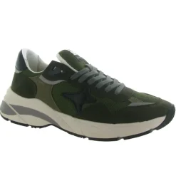 baskets et sneakers - Tendance - homme - Cuir - Kaki - Ama brand