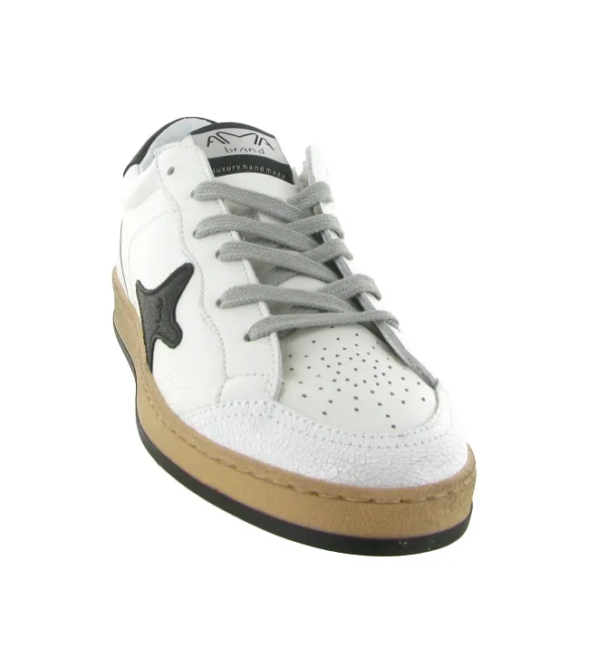 baskets et sneakers - Tendance - homme - Cuir - Blanc - Ama brand