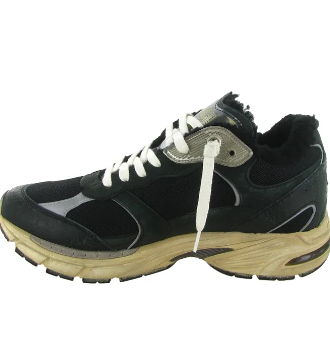 baskets et sneakers - Tendance - homme - Cuir - Noir - Crime london
