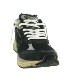 baskets et sneakers - Tendance - homme - Cuir - Noir - Crime london