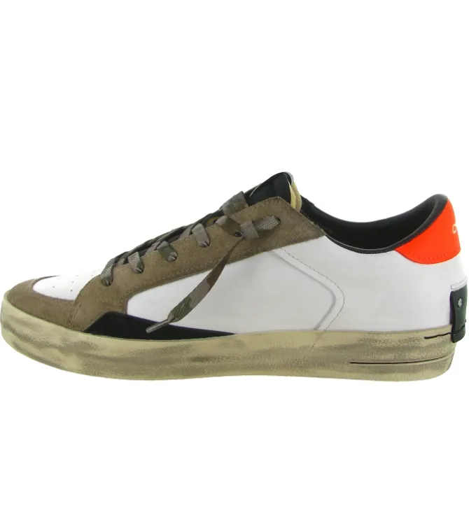 baskets et sneakers - Tendance - homme - Cuir - Noir - Crime london