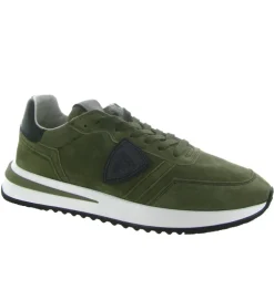 baskets et sneakers - Tendance - homme - Cuir - Kaki - Philippe model