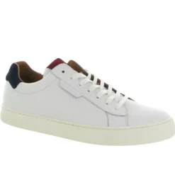 baskets et sneakers - Tendance - homme - Cuir - Blanc - Schmoove