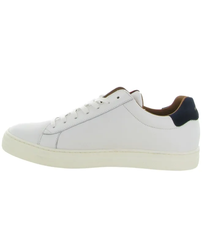 baskets et sneakers - Tendance - homme - Cuir - Blanc - Schmoove