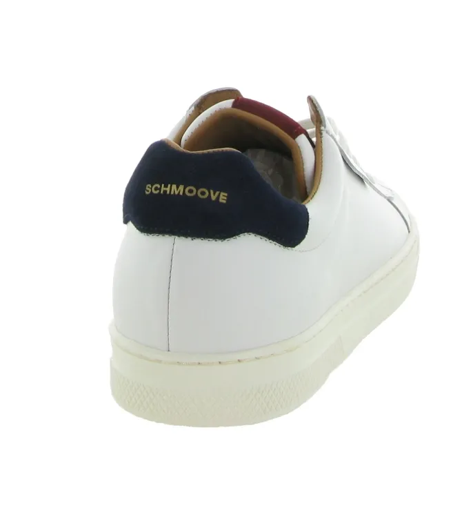 baskets et sneakers - Tendance - homme - Cuir - Blanc - Schmoove