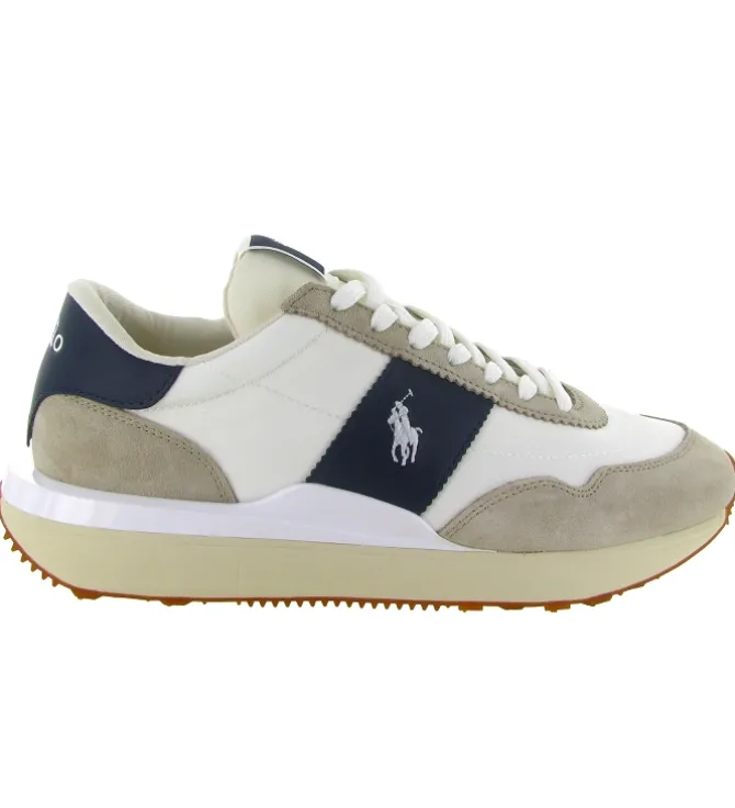 baskets et sneakers - Tendance - homme - Nubuck - Blanc - Ralph lauren
