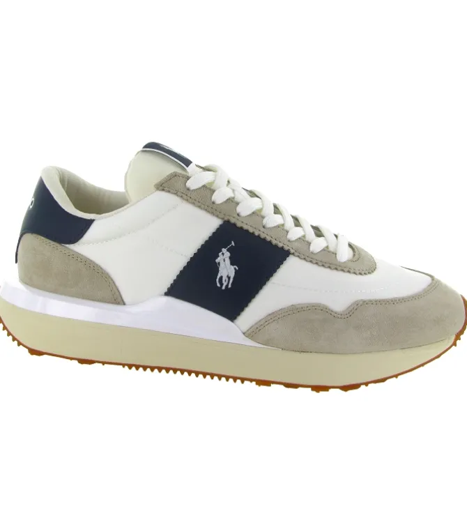 baskets et sneakers - Tendance - homme - Nubuck - Blanc - Ralph lauren