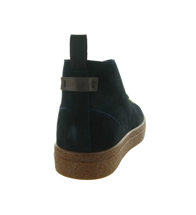 baskets et sneakers - Tendance - homme - Nubuck - Bleu Marine - Kebo
