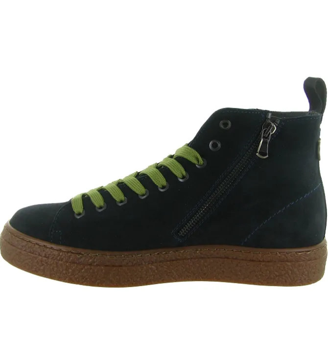 baskets et sneakers - Tendance - homme - Nubuck - Bleu Marine - Kebo