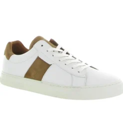 baskets et sneakers - Tendance - homme - Cuir - Blanc - Schmoove