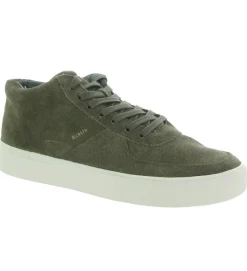 baskets et sneakers - Tendance - homme - Nubuck - Kaki - Black stone