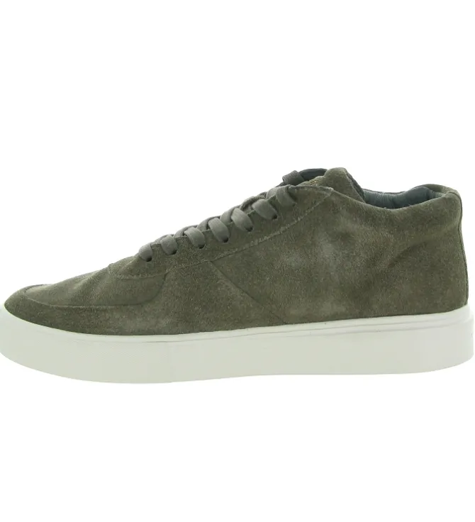 baskets et sneakers - Tendance - homme - Nubuck - Kaki - Black stone