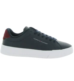 baskets et sneakers - Tendance - homme - Cuir - Bleu Marine - Tommy hilfiger