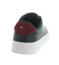baskets et sneakers - Tendance - homme - Cuir - Bleu Marine - Tommy hilfiger