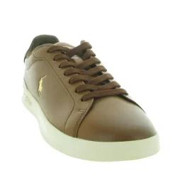 baskets et sneakers - Tendance - homme - Cuir - Marron - Ralph lauren