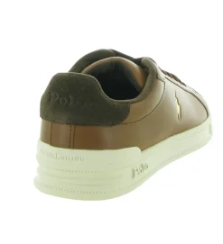 baskets et sneakers - Tendance - homme - Cuir - Marron - Ralph lauren