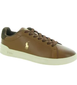 baskets et sneakers - Tendance - homme - Cuir - Marron - Ralph lauren