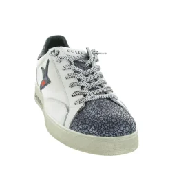 baskets et sneakers - Tendance - homme - Cuir - Bleu Marine - Cetti