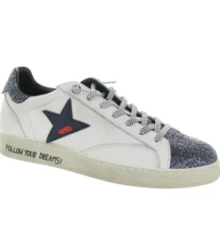 baskets et sneakers - Tendance - homme - Cuir - Bleu Marine - Cetti