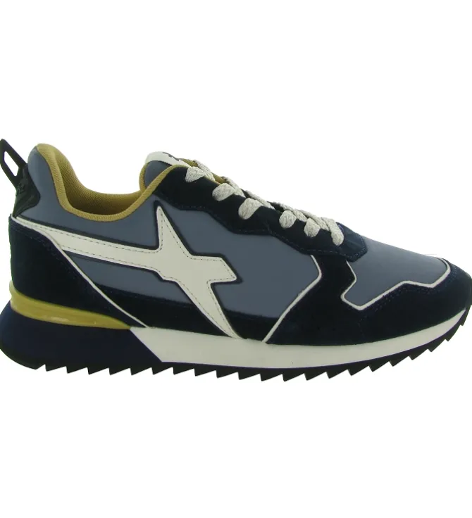 baskets et sneakers - Tendance - homme - Nylon - Bleu Marine - W6yz