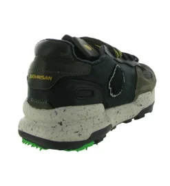 baskets et sneakers - Tendance - homme - Cuir - Noir - Satorisan
