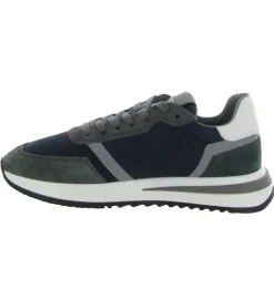 baskets et sneakers - Tendance - homme - Cuir - Bleu Marine - Philippe model