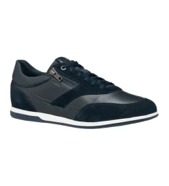 baskets et sneakers - Tendance - homme - Cuir - Bleu Marine - Geox