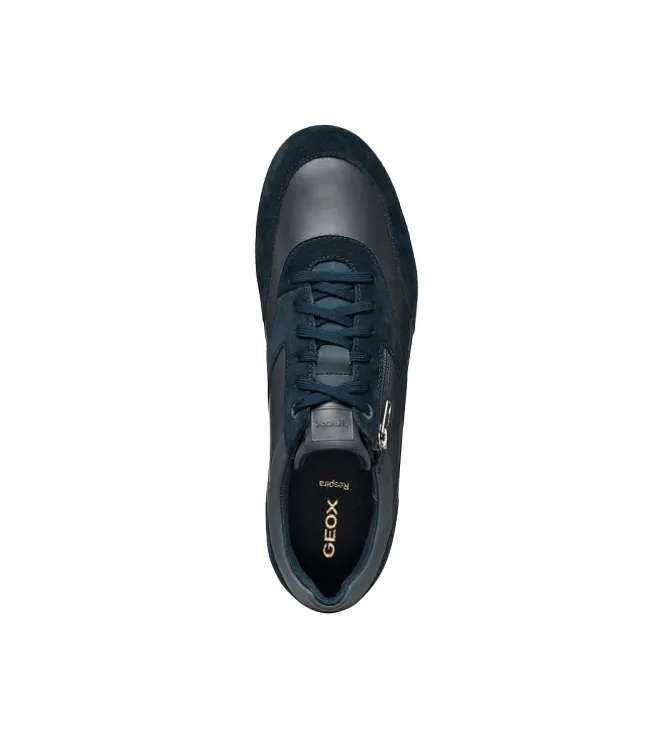 baskets et sneakers - Tendance - homme - Cuir - Bleu Marine - Geox