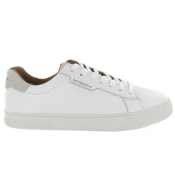 baskets et sneakers - Tendance - homme - Cuir - Blanc - Schmoove