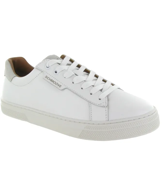 baskets et sneakers - Tendance - homme - Cuir - Blanc - Schmoove