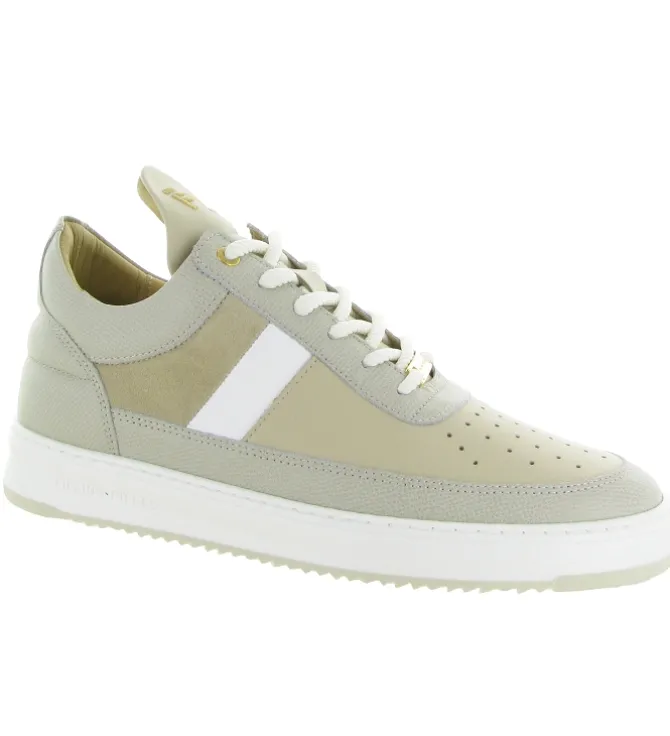 baskets et sneakers - Tendance - homme - Cuir - Gris - Filling pieces