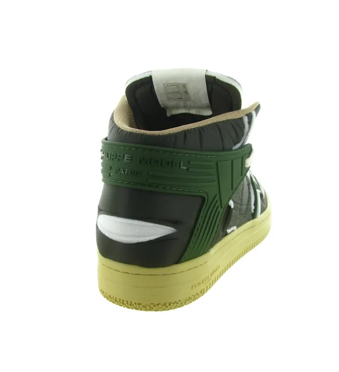 baskets et sneakers - Tendance - homme - Cuir - Kaki - Philippe model