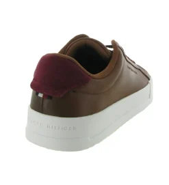 baskets et sneakers - Tendance - homme - Cuir - Marron - Tommy hilfiger
