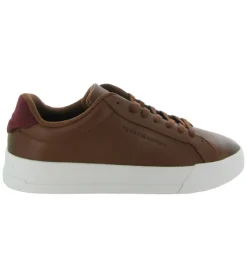 baskets et sneakers - Tendance - homme - Cuir - Marron - Tommy hilfiger