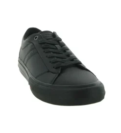 baskets et sneakers - Tendance - homme - Cuir - Noir - Tommy hilfiger