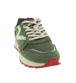 baskets et sneakers - Tendance - homme - Cuir - Vert - Victoria