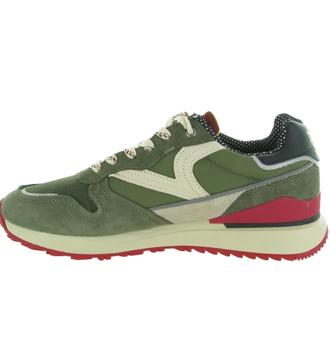 baskets et sneakers - Tendance - homme - Cuir - Vert - Victoria
