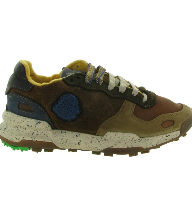 baskets et sneakers - Tendance - homme - Cuir - Marron - Satorisan